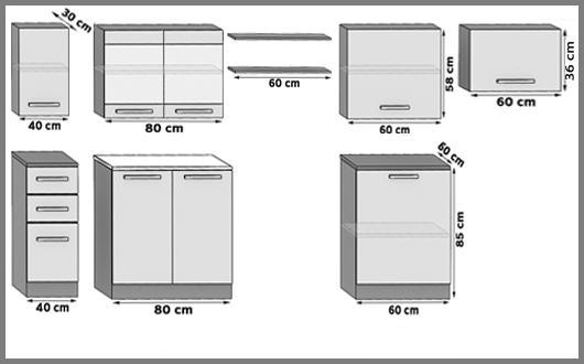 Kuchynská linka Belini 300 cm dub sonoma s pracovnou doskou Ella Výrobca TOR ELLA/5/WT/DS/0/F