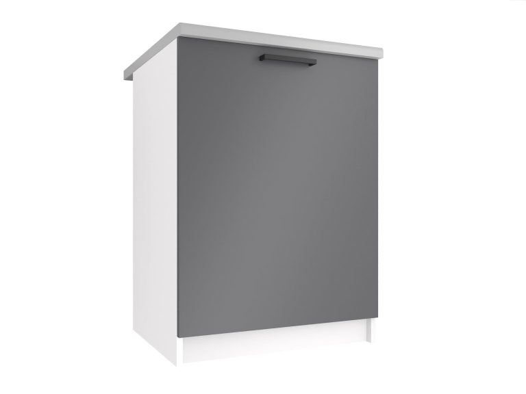 Kuchynská skrinka Belini spodná 60 cm šedý mat s pracovnou doskou Výrobca TOR SD60/0/WT/SR/0/B1/
