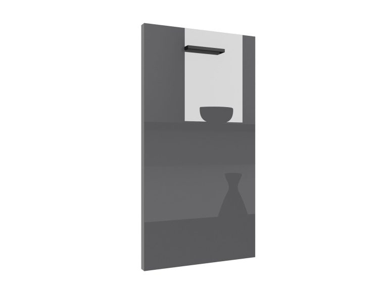 Panel na umývačku Belini zakrytý 45 cm šedý lesk Výrobca INF PZ45/1/WT/S/0/B1
