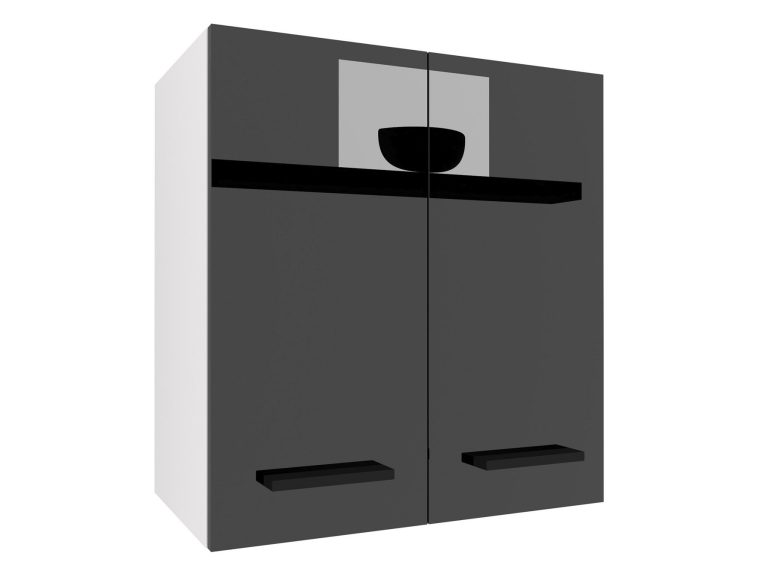 Kuchynská skrinka Belini horná 60 cm čierny lesk Výrobca INF SG2-60/2/WT/B/0/B1
