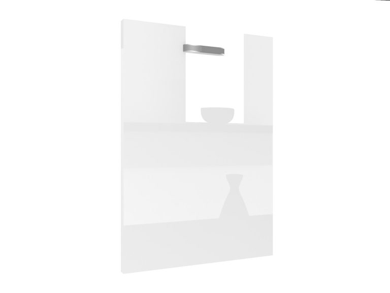 Panel na umývačku Belini zakrytý 60 cm biely lesk Výrobca INF PZ60/1/WT/W/0/F
