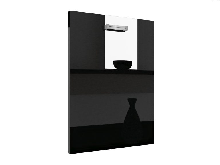 Panel na umývačku Belini zakrytý 60 cm čierny lesk Výrobca INF PZ60/1/WT/B/0/D
