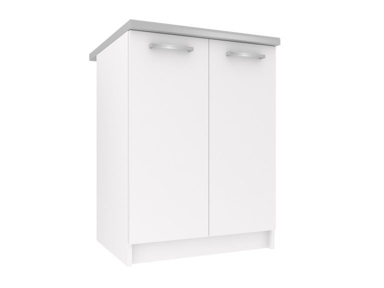 Kuchynská skrinka Belini spodná 60 cm biely mat s pracovnou doskou Výrobca TOR SD2-60/0/WT/WT/0/E
