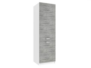 Vysoká kuchynská skrinka Belini pre vstavanú chladničku 60 cm šedý antracit Glamour Wood Výrobca TOR SSL60/1/WT/GW/0/U
 