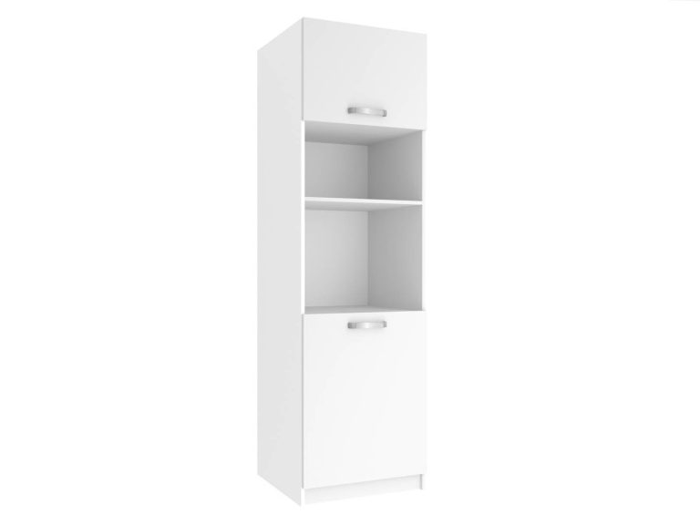 Vysoká kuchynská skrinka Belini pre vstavanú rúru 60 cm biely mat Výrobca TOR SSP60/0/WT/WT/0/U
