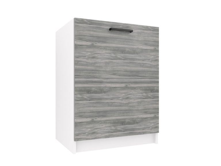 Kuchynská skrinka Belini drezová 60 cm šedý antracit Glamour Wood bez pracovnej dosky Výrobca TOR SDZ60/0/WT/GW/0/B1
