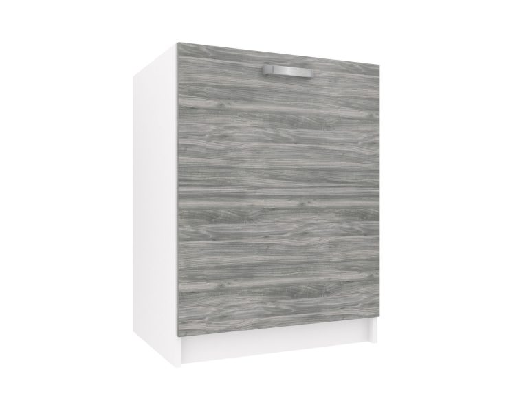Kuchynská skrinka Belini drezová 60 cm šedý antracit Glamour Wood bez pracovnej dosky Výrobca TOR SDZ60/0/WT/GW/0/U
