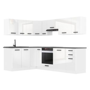  Kuchynská linka Belini Premium Full Version 420 cm biely lesk s pracovnou doskou JANET Výrobca