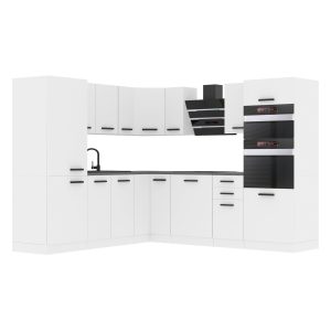  Kuchynská linka Belini Premium Full Version 480 cm biely mat s pracovnou doskou STACY Výrobca