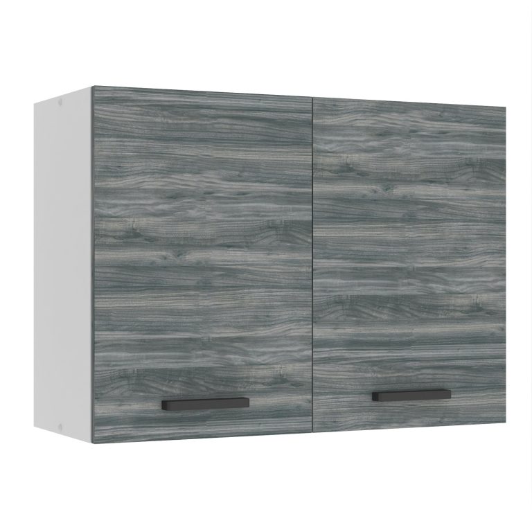 Kuchynská skrinka Belini Premium Full Version horná 80 cm šedý antracit Glamour Wood Výrobca