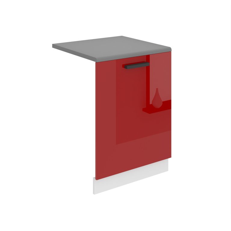 Panel na umývačku Bekini Premium Full Version zakrytý 60 cm červený lesk s pracovnou doskou Výrobca