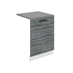 Panel na umývačku Bekini Premium Full Version zakrytý 60 cm šedý antracit Glamour Wood s pracovnou doskou Výrobca