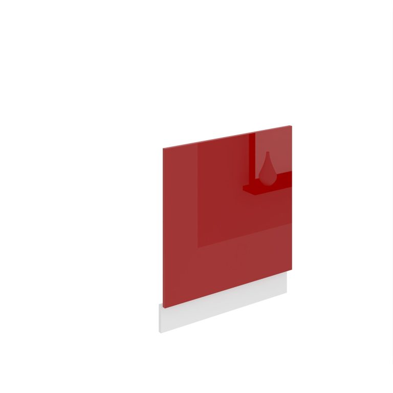 Panel na umývačku  Belini Premium Full Version odkrytý 60 cm červený lesk bez pracovnej dosky Výrobca
