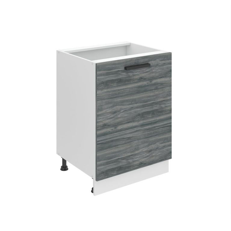 Kuchynská skrinka Belini Premium Full Version spodná 60 cm šedý antracit Glamour Wood bez pracovnej dosky Výrobca