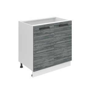 Kuchynská skrinka Belini Premium Full Version spodná 80 cm šedý antracit Glamour Wood bez pracovnej dosky Výrobca