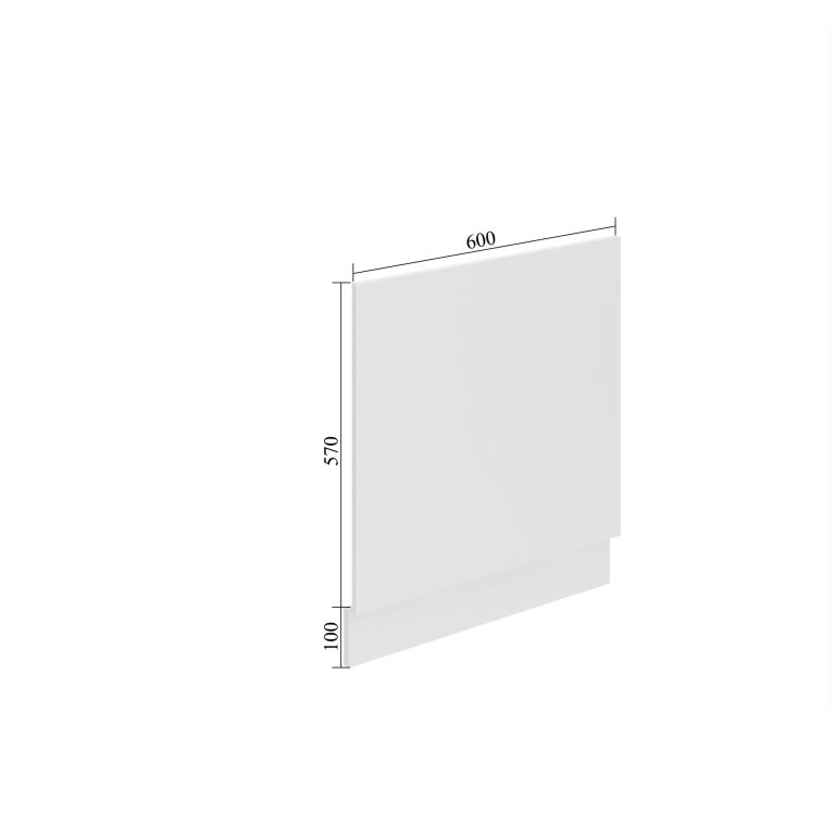 Panel na umývačku Belini Premium Full Version odkrytý 60 cm biely mat bez pracovnej dosky Výrobca