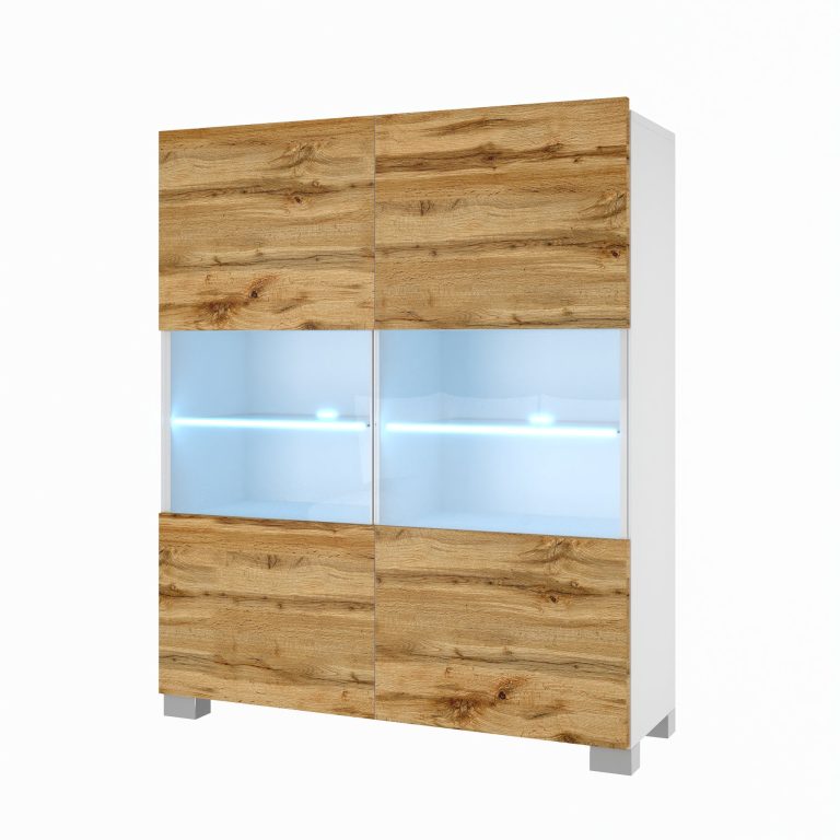 Komoda Belini Premium Full Version dub wotan + LED osvetlenie Nexum 12 Výrobca