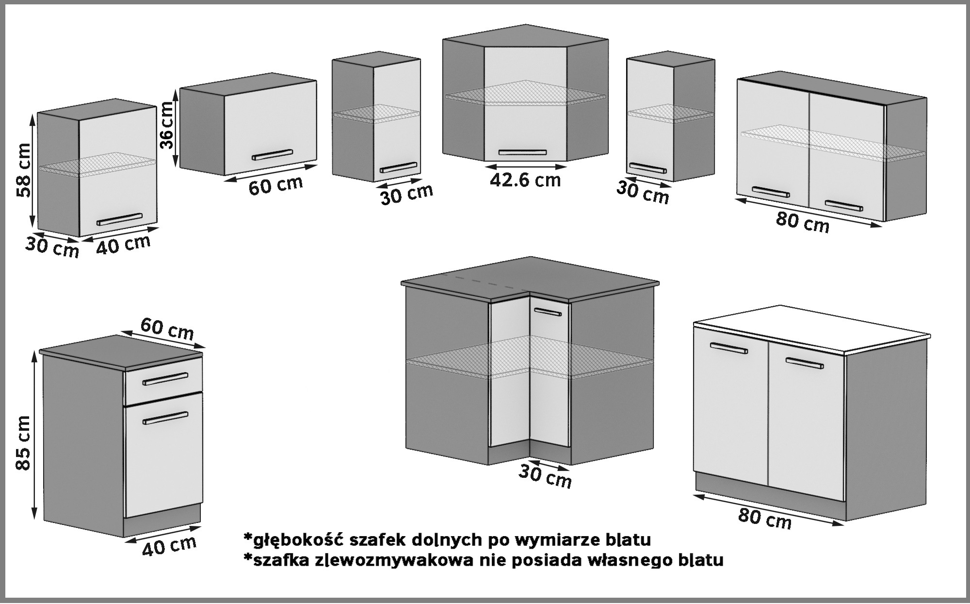 Kuchynská linka Belini 360 cm čierny lesk s pracovnou doskou Lidia Uniqa2 Výrobca