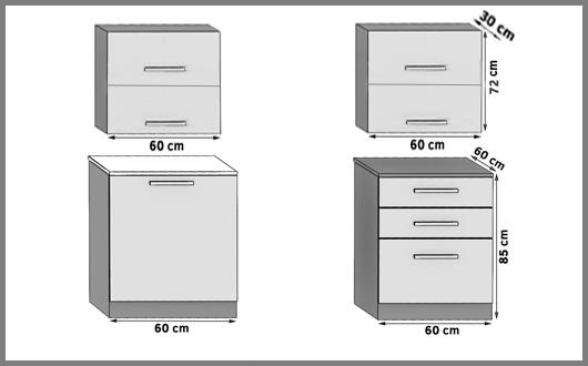 Kuchynská linka Belini 120 cm biely lesk / dub sonoma s pracovnou doskou Eleganta Výrobca INF ELEGANTA/2/WT/WDSW/0/D