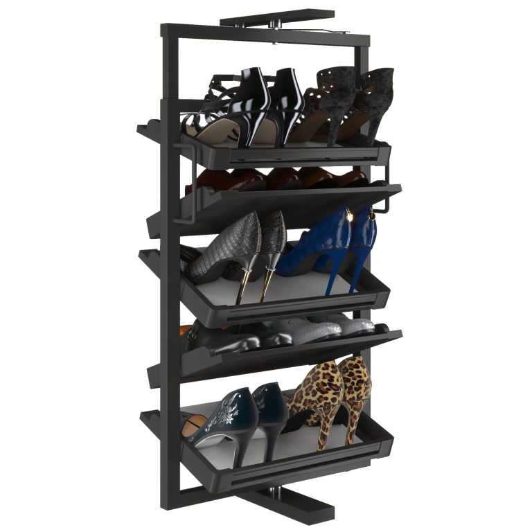 Šatníková skriňa SERENITY 232 cm čierny mat MBP SERENITY SZP8/0/B/B/0/HIAL 