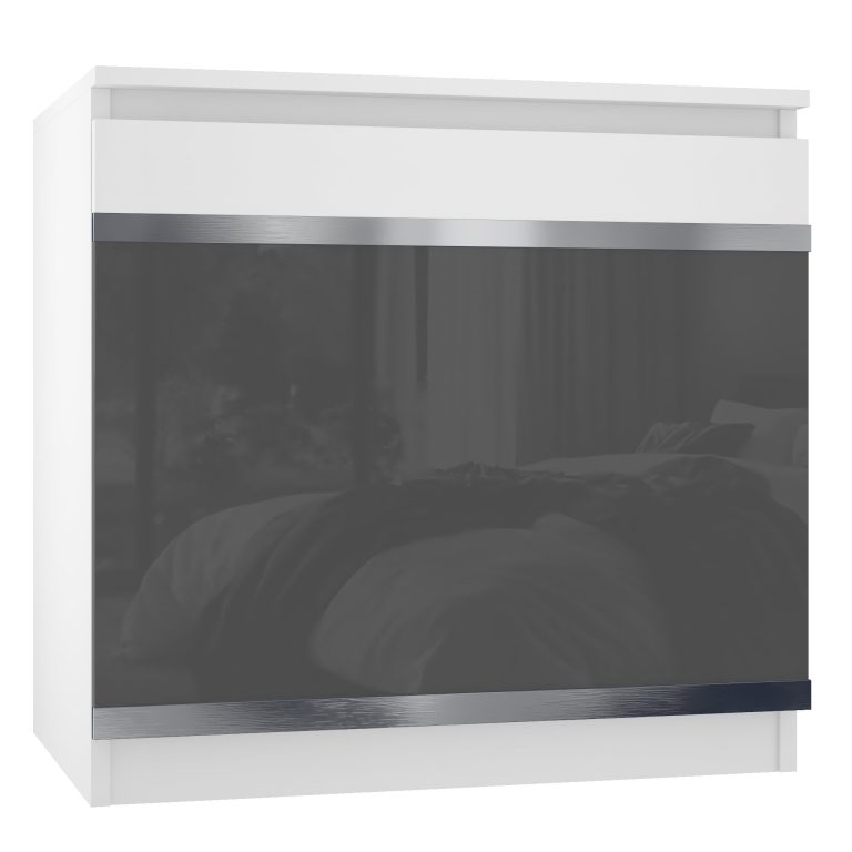 Nočný stolík Serenity Premium SN1/0/W/W/S/0/PP 