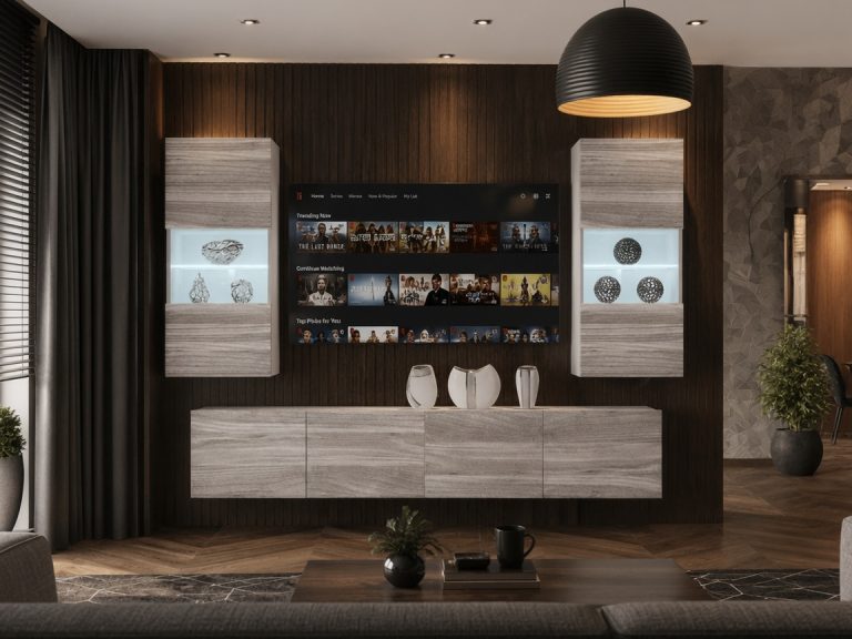 Obývacia stena 200 cm Belini šedý antracit Glamour Wood Imperium7 Výrobca IMP 7/5/W/GW1/0/0