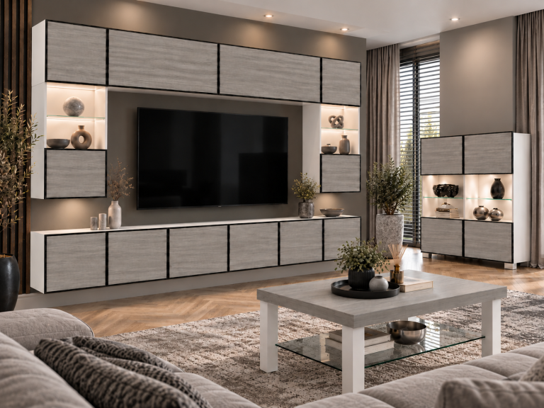 Konferenčný stolík PRESTIGE IMP Spielberg SK1/0/W/GW/0/0