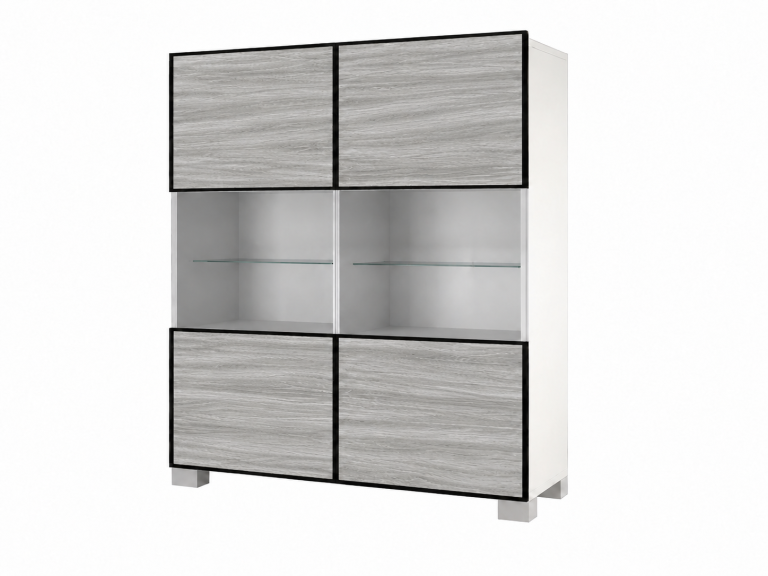 Komoda skrinka IMPERIUM LINEA IMP L Coppola KOM1/0/W/GW1/0/0