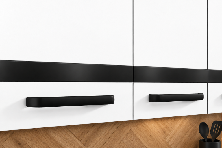 Meble kuchenne Prestige 180 cm biały mat bez blatu Producent TOR P Leonardo/0/WT/WT/BB/A1/CM