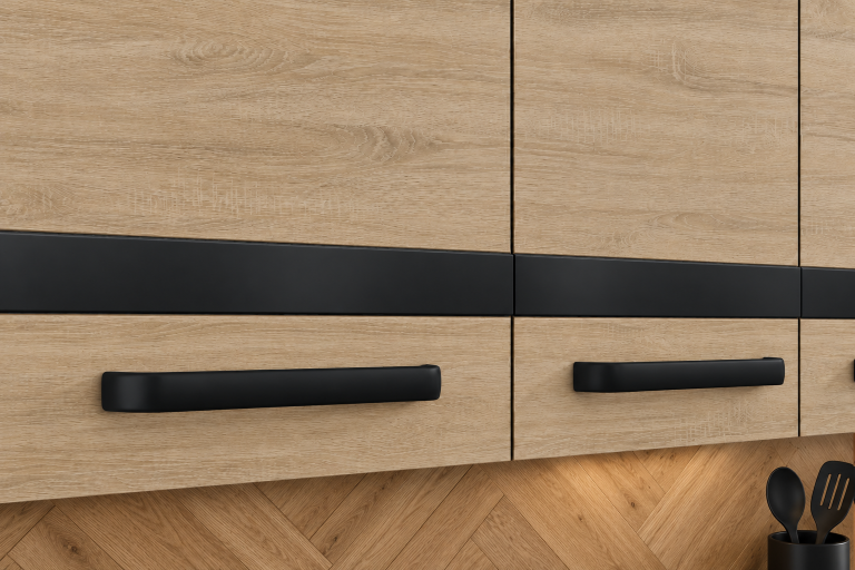 Meble kuchenne Prestige 180 cm dąb sonoma bez blatu Producent TOR P Leonardo/0/WT/DS/BB/A1/CM
