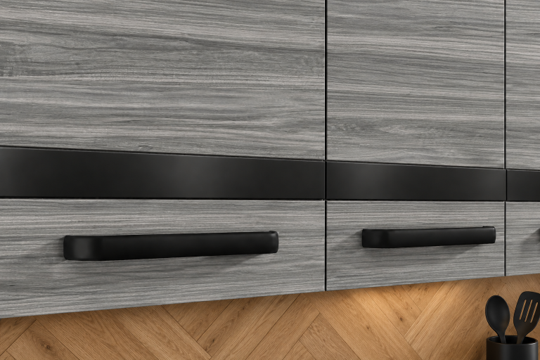 Meble kuchenne Prestige 180 cm glamour wood z blatem Producent TOR P Leonardo/0/WT/GW1/0/A1/CM